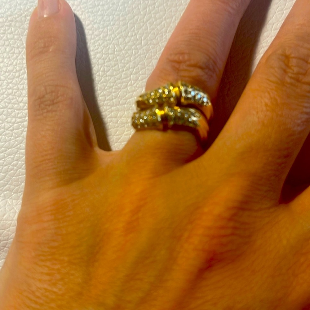 Cartier ring, bamboo collection
